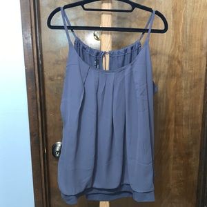 Tank with Pleat Detail